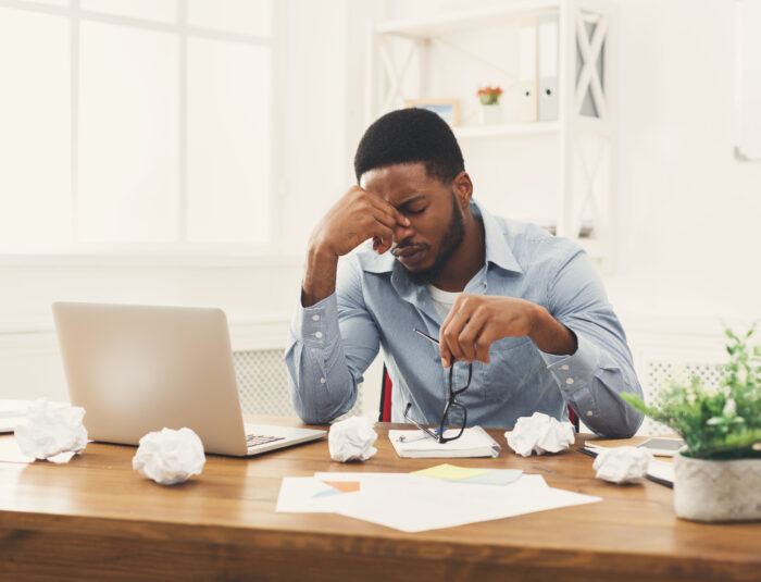 Sensitive employees in a workspace